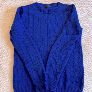 Jcrew cable knit sweater
